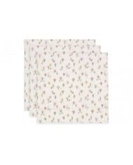 Lot de 3 tétras Gaze de Coton 70x70cm - Tiny Park