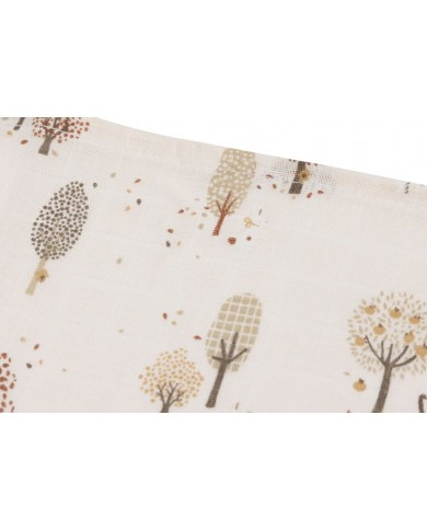 Lot de 3 Serviettes Gaze de Coton 31x31cm - Tiny Park Lot de 3 Serviettes Gaze de Coton 31x31cm - Tiny Park