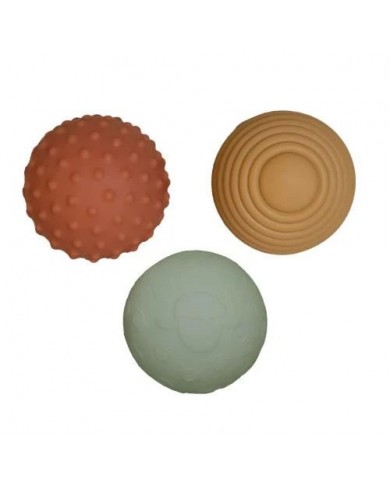 Lot de 3 balles sensorielles - Little farm