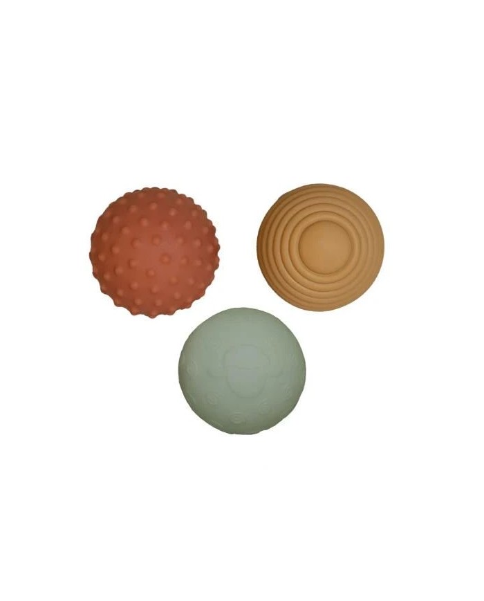 Lot de 3 balles sensorielles - Little farm