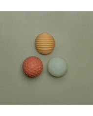 Lot de 3 balles sensorielles - Little farm