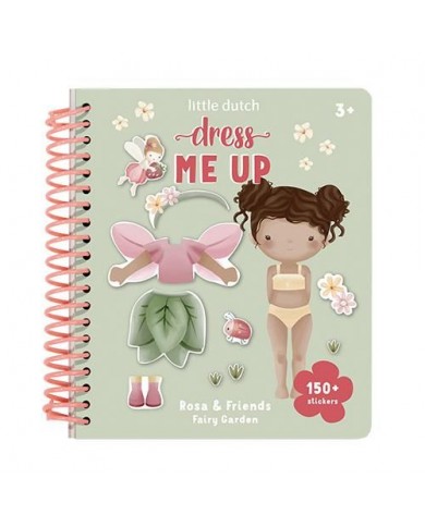 Livre d'habillage et d'autocollants - Fairy Garden