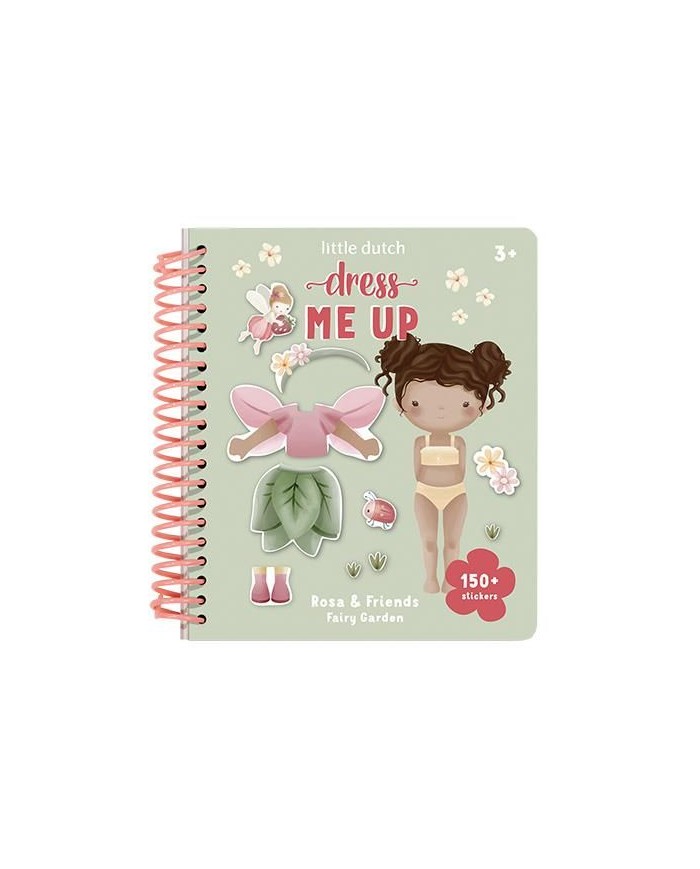 Livre d'habillage et d'autocollants - Fairy Garden
