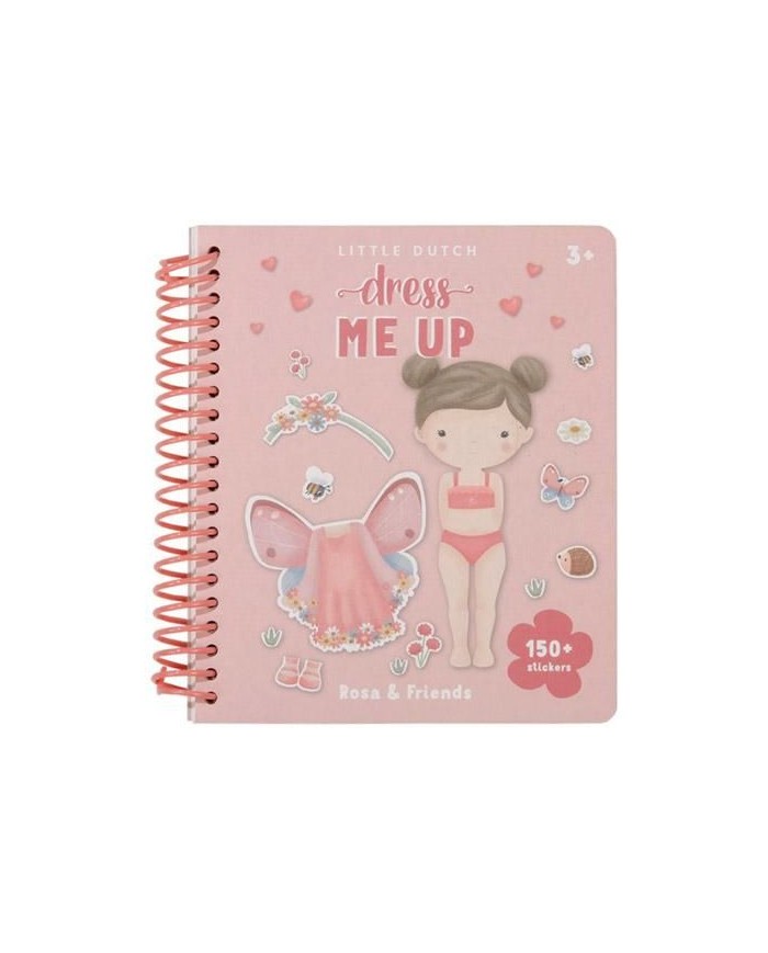 Livre d'habillage et d'autocollants - Rosa & Friends