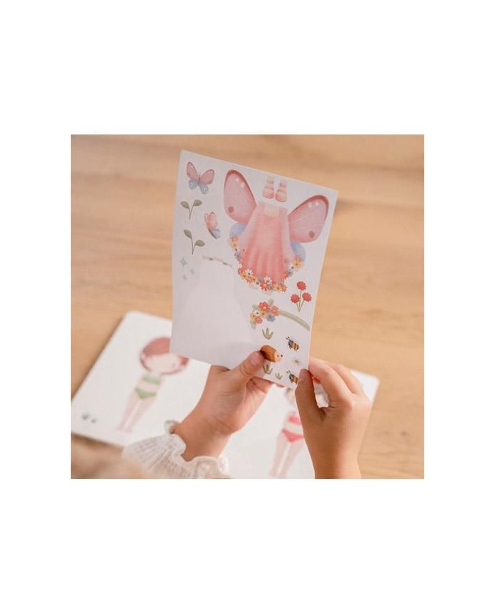 Livre d'habillage et d'autocollants - Rosa & Friends