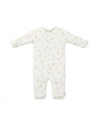 Pyjama en velours blanc brodé – Fluffy