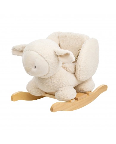 Mouton à Bascule - Teddy écru