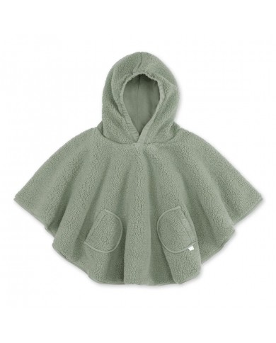 Poncho 9-36 mois Teddy + Pady Jersey - Kaki Poncho 9-36 mois Teddy + Pady Jersey - Kaki