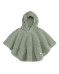Poncho 9-36 mois Teddy + Pady Jersey - Kaki