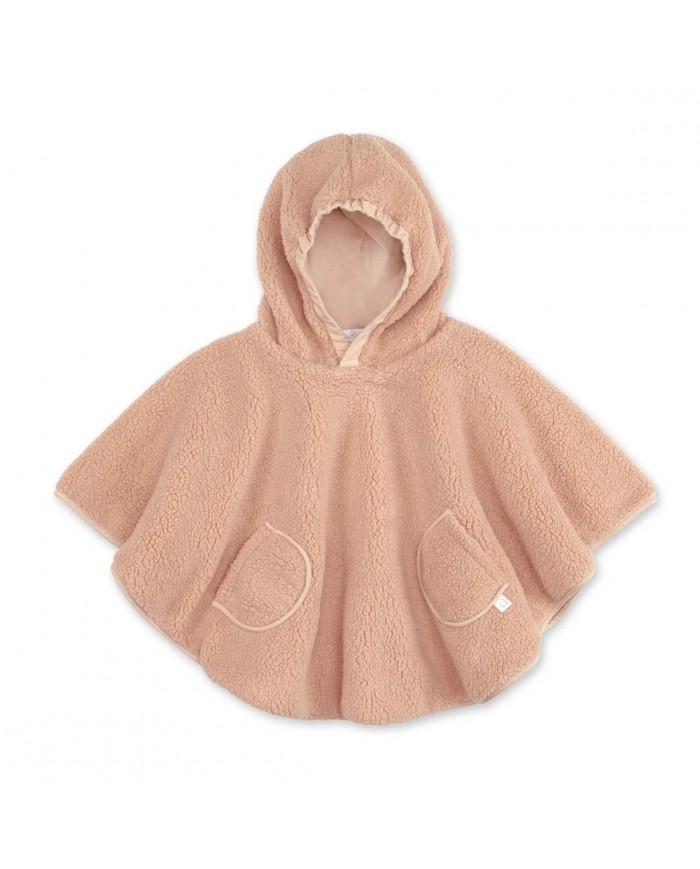 Poncho 9-36 mois Teddy + Pady Jersey - Natural