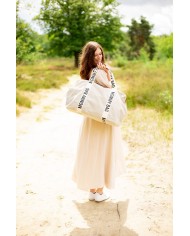 Mommy bag signature - Toile - Offwhite