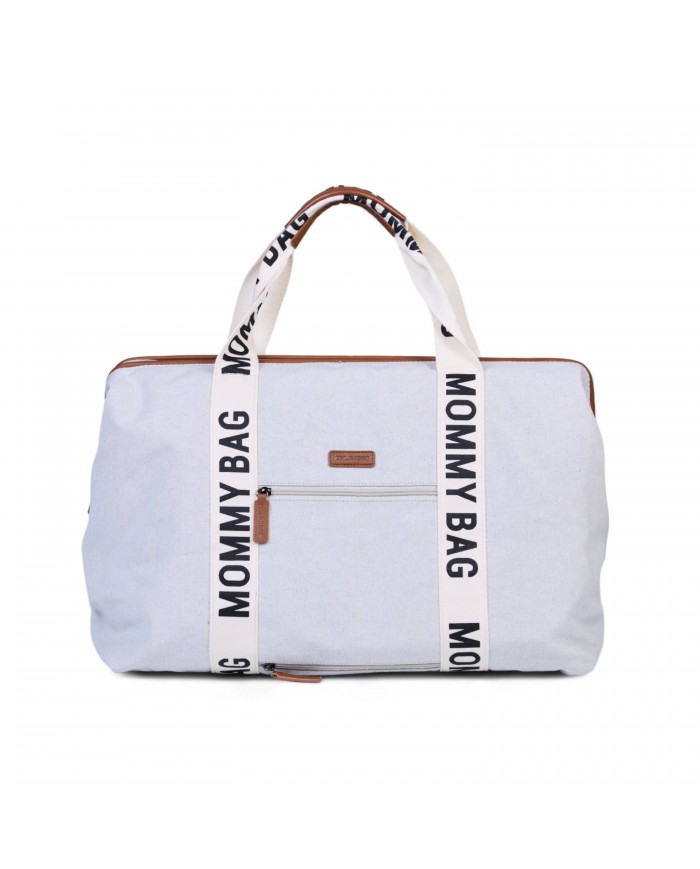 Mommy bag signature - Toile - Offwhite