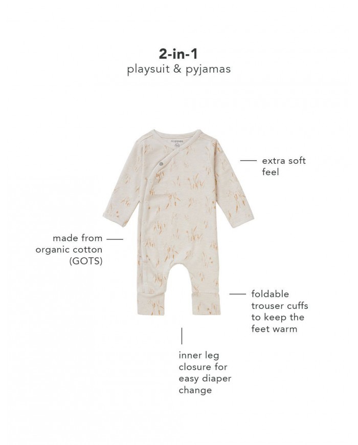 Pyjama Bryant allover print - Oatmeal