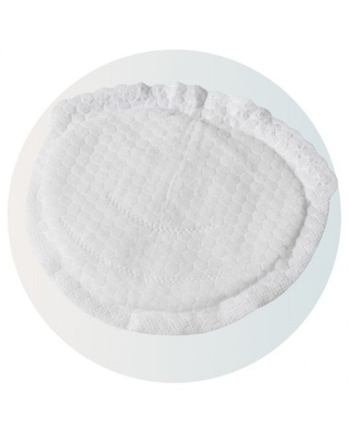 Lot de 50 coussinets d'allaitement jetables en bambou