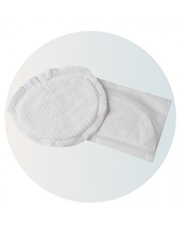 Lot de 50 coussinets d'allaitement jetables en bambou