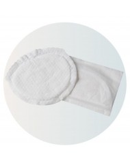 Lot de 50 coussinets d'allaitement jetables en bambou