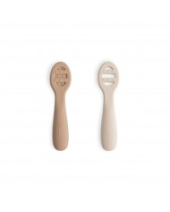 Lot de 2 cuillères en silicone Dried Thyme / Natural