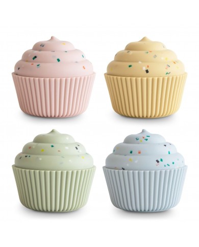 Lot de 4 cupcakes en silicone - Mix & Match Lot de 4 cupcakes en silicone - Mix & Match