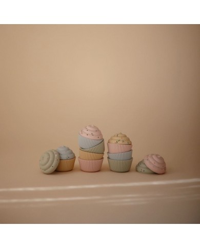 Lot de 4 cupcakes en silicone - Mix & Match Lot de 4 cupcakes en silicone - Mix & Match