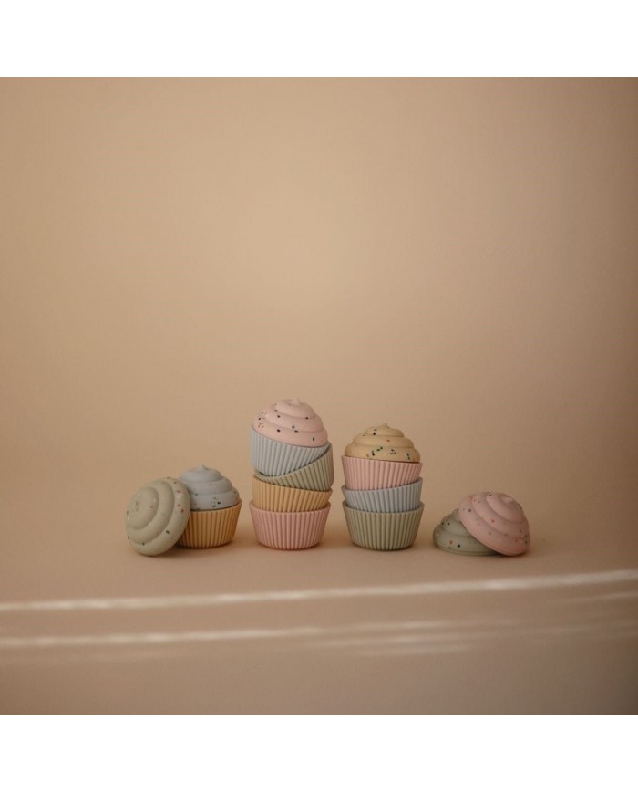 Lot de 4 cupcakes en silicone - Mix & Match Lot de 4 cupcakes en silicone - Mix & Match