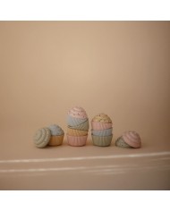 Lot de 4 cupcakes en silicone - Mix & Match Lot de 4 cupcakes en silicone - Mix & Match