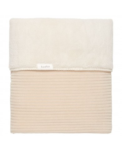 Couverture 75x100 cm teddy Vik - Sand