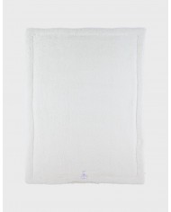 Couverture kaki en gaze coton bio 75x100 cm