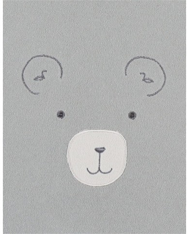 Lot de 2 bavoirs en éponge beige & kaki Lot de 2 bavoirs en éponge beige & kaki