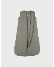 Gigoteuse 100 cm manches amovibles gaze de coton bio