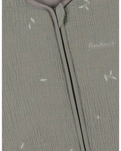 Gigoteuse 100 cm manches amovibles gaze de coton bio Gigoteuse 100 cm manches amovibles gaze de coton bio