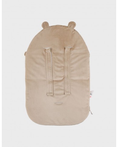 Nid d’ange beige en Veloudoux® Nid d’ange beige en Veloudoux®