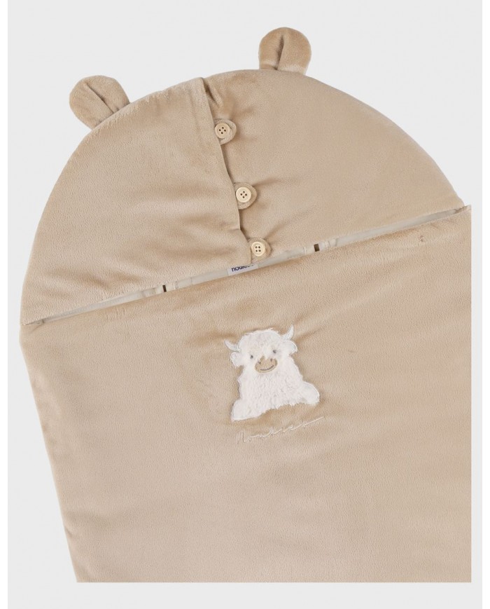 Nid d’ange beige en Veloudoux®