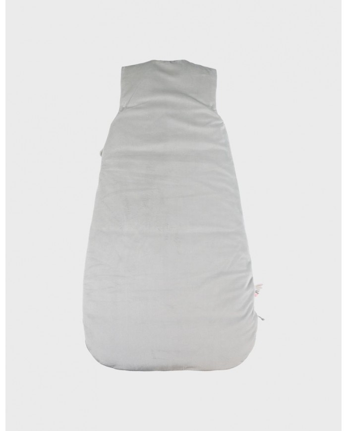 Gigoteuse vert sauge brodée 100 cm en Veloudoux®