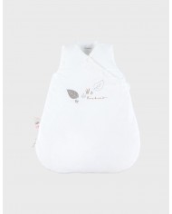 Gigoteuse écrue brodée 50 cm en Veloudoux®