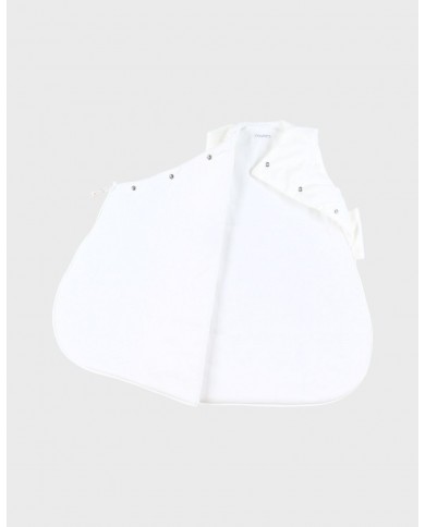Gigoteuse écrue brodée 50 cm en Veloudoux® Gigoteuse écrue brodée 50 cm en Veloudoux®