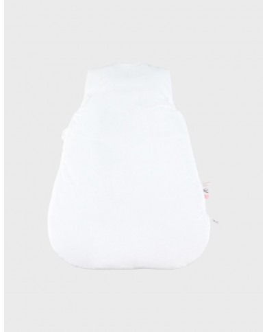 Gigoteuse écrue brodée 50 cm en Veloudoux® Gigoteuse écrue brodée 50 cm en Veloudoux®