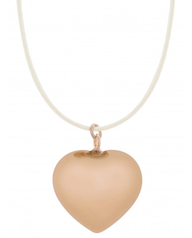 Sofie - Bola coeur rose gold - Cordon creme Sofie - Bola coeur rose gold - Cordon creme