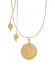 Sofie - Bola aviec pieds gold - Cordon creme