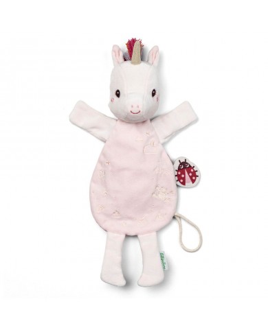 Doudou marionnette phosphorescent Lena