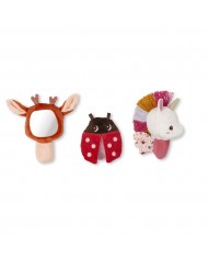 Coffret hochets sensoriels pour bébé - Lena