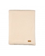 Couverture ultra douce 75x100 cm - Teddy écru