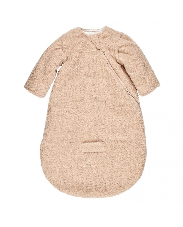 Gigoteuse 70cm manches amovibles - Teddy beige - TOG 2.5