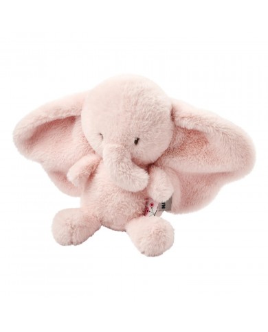 Peluche éléphant 30 cm longs poils - Rose - Fanfan Peluche éléphant 30 cm longs poils - Rose - Fanfan