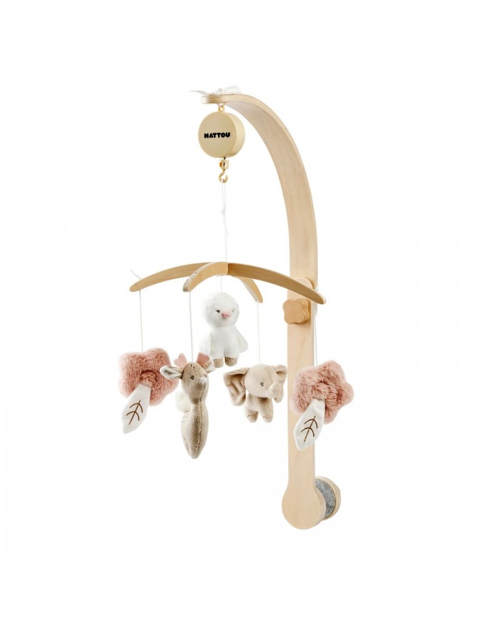 Mobile musical en bois - Fanfan