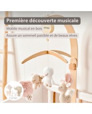 Mobile musical en bois - Fanfan