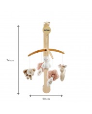 Mobile musical en bois - Fanfan