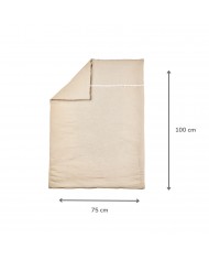 Couverture mousseline 75*100 cm - Sable - Fanfan