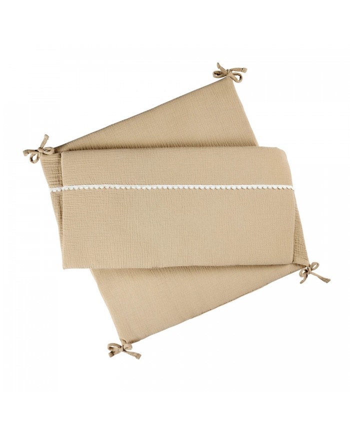 Tour de lit mousseline - Sable - Fanfan