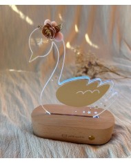Coffret veilleuse LED - Nilo la Baleine
