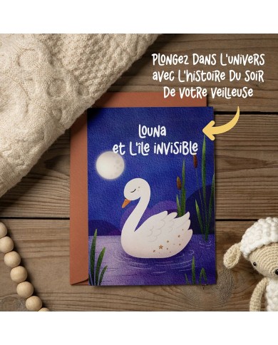 Coffret veilleuse LED - Louna le Cygne Coffret veilleuse LED - Louna le Cygne